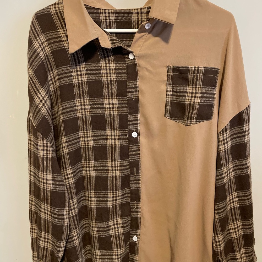 Women’s Size Large Flannel, Never Worn